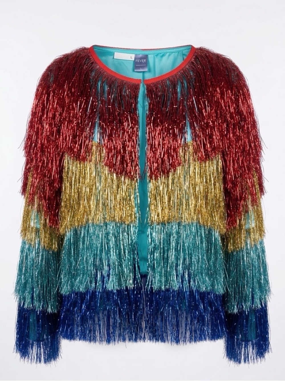 Tinsel Eras tour Costume Swifties Jacket Rainbow Karma S/M Halloween Festival
